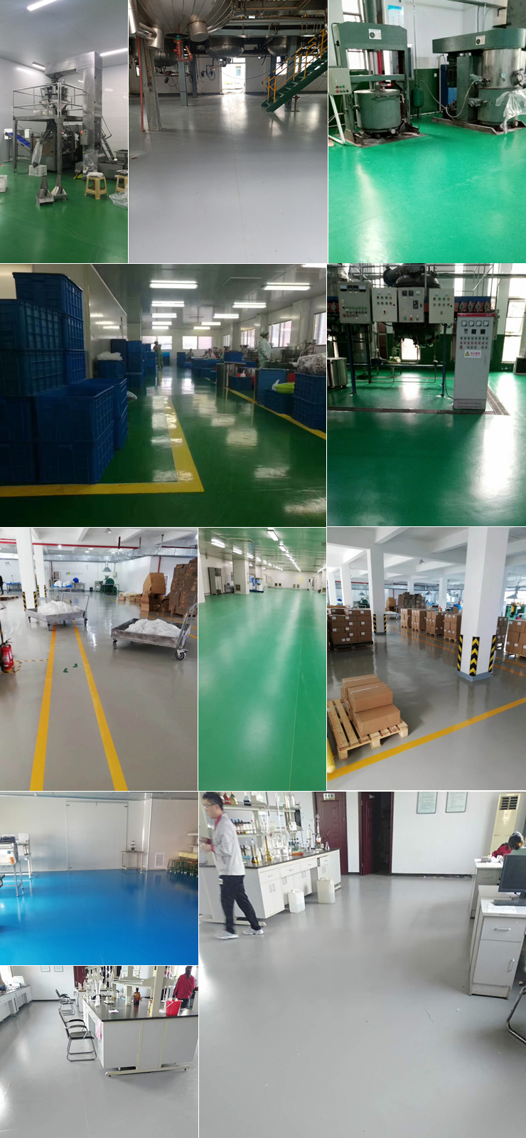 工廠廠房車(chē)間地板地坪，實(shí)驗(yàn)室地面地板，凈化車(chē)間地面地板鋪裝PVC塑膠地板材料